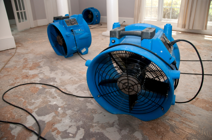 Drying Equipment - Water Damage Restoration in Vancouver 