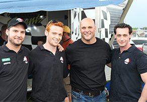 Our Toronto Management team with Bryan Baeumler