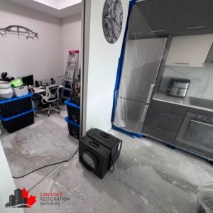 costs for water damage restoration and cleanup in Toronto