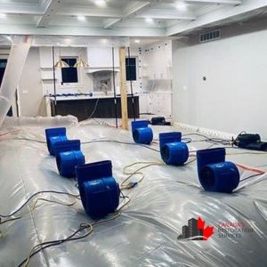 basement flooded restoration