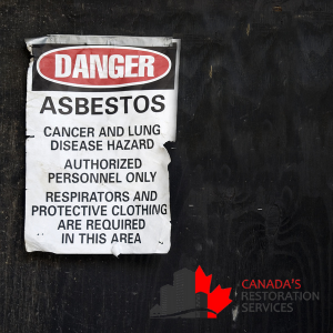 asbestos removal hazard signs in Canada