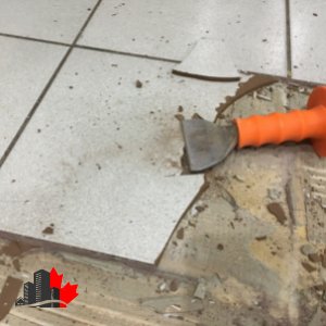 floor tile removal