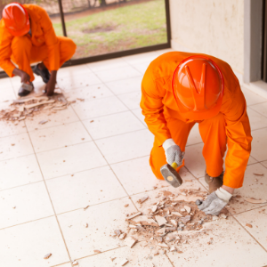 floor tile removal