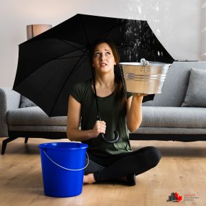 water damage vaughan