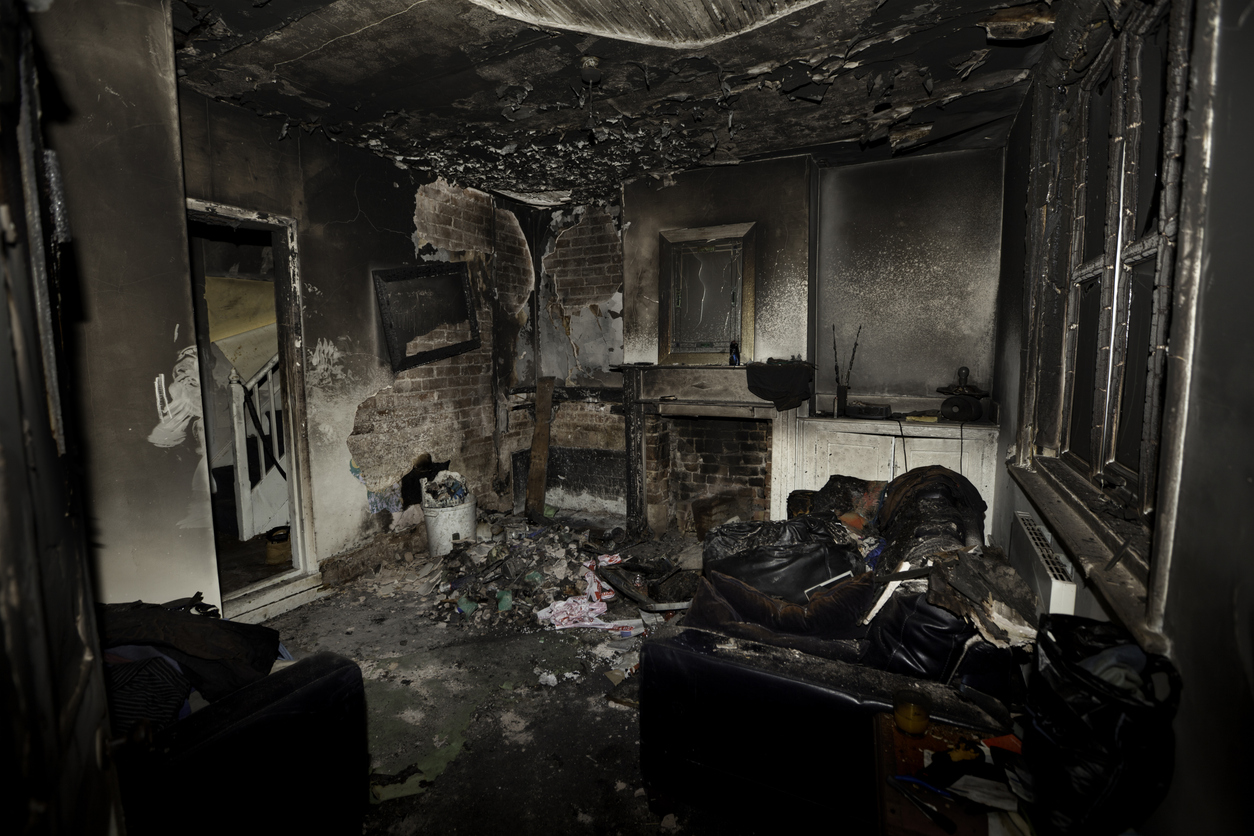 fire damage restoration